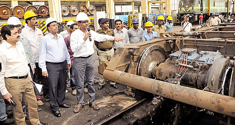 SCR Loco Shed in Expansion Mode