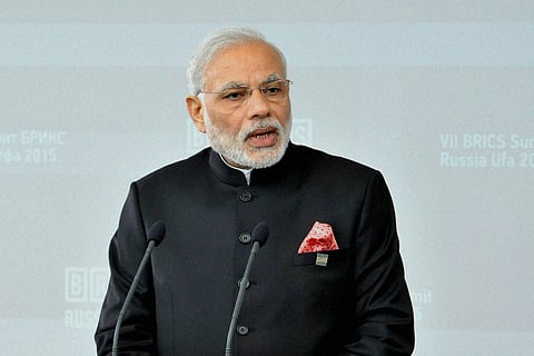 Modi Urges United Action Against Terrorism and Their Sponsors