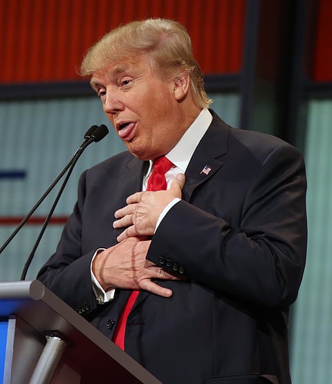 Clinton went to say that Trump is "great at innuendo and conspiracy theories and really defaming people. He is the candidate of being against". | (File/AP)