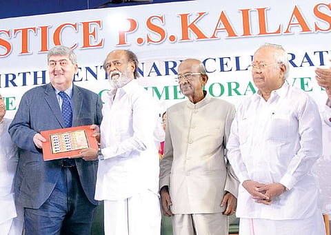 Commemorative Stamp in Honour of Justice Kailasam