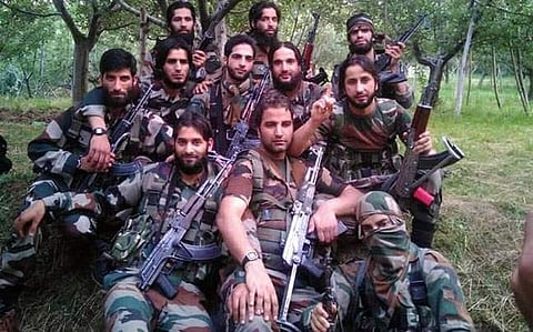 Hizbul Mujahideen recruits