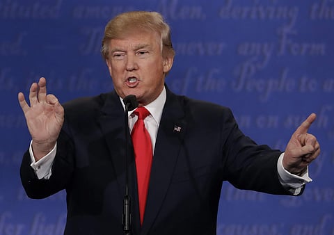 A file photo of Republican presidential nominee Donald Trump | AP