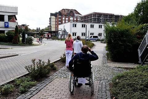 A German hospital. (File Photo | AFP)