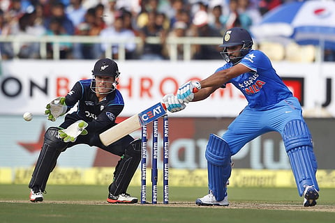 India's Rohit Sharma. (File Photo | AP)