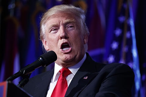 Newly-elected US President Donald Trump | AP