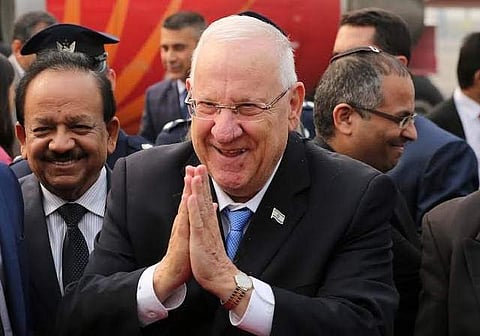 Israeli President Reuven Rivlin | Express photo by Shekhar Yadav
