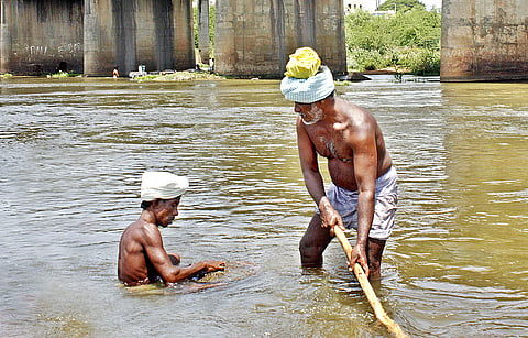 A file photo of Thamirabarani river | EPS