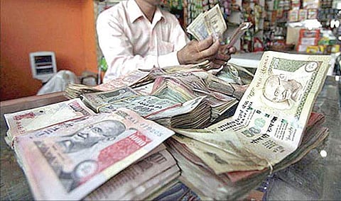 Demonetised notes