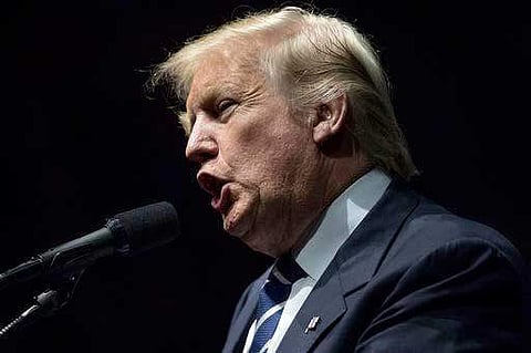 President-elect Donald Trump speaks in Grand Rapids, Mich. (File | AP)