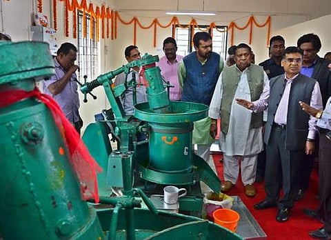 OKVIB mustard oil mill in city