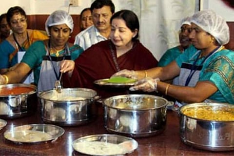 Amma canteen. PTI