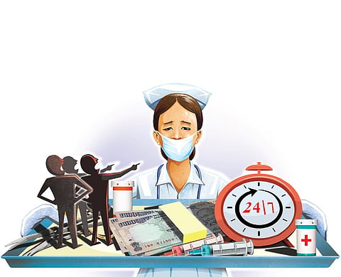 Association Nursing Grouse Over Paltry Pay, Ungodly Hours