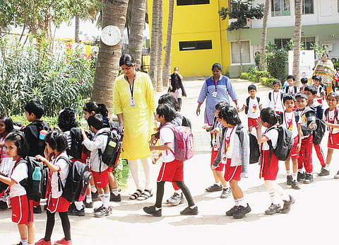 Day After, Some Children Stay Away From School