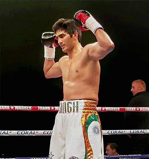 Star Indian boxer Vijender Singh (File|PTI)
