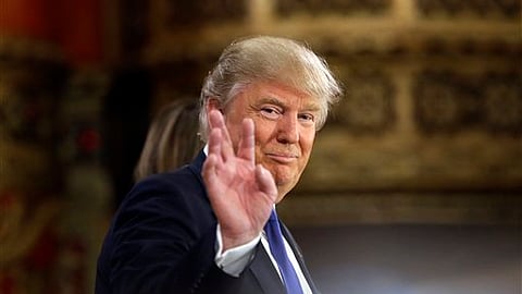 US President Donald Trump