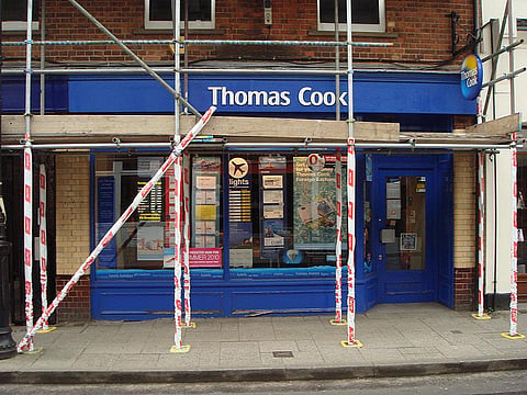 Thomas Cook Scaffolded. (Flickr/Creative Commons)
