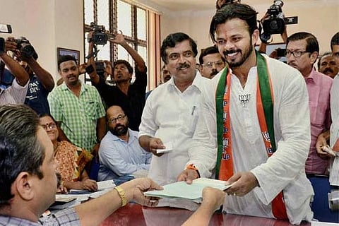 Sreesanth Declares Assets Worth Rs 7.37 Cr