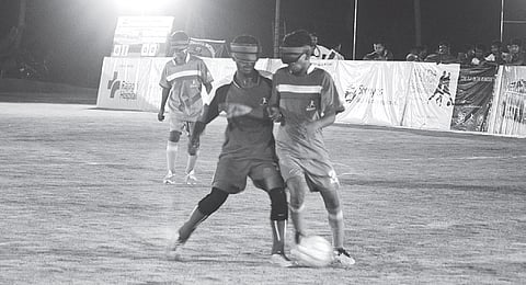 Blind Footballers Brush up Skills at National Event