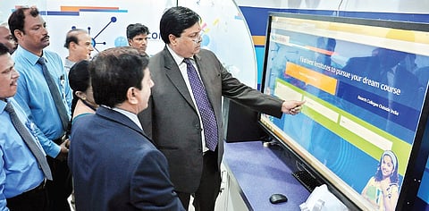 Capital region gets its first SBI paperless, digital branch