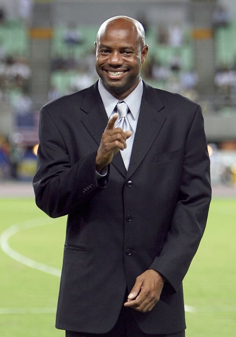 USA's athlete Mike Powell, holder of the long jump record. | File/AFP