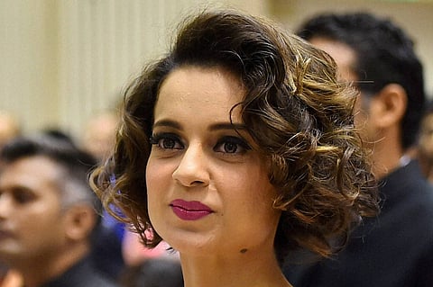 Winner of Best Actress award Kangna Ranaut at the 63rd National Film Awards 2013 function in New Delhi on Tuesday. | PTI