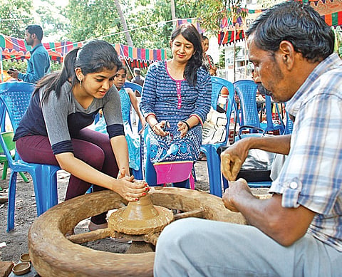 Pottery gets a leg-up at this terracotta fair