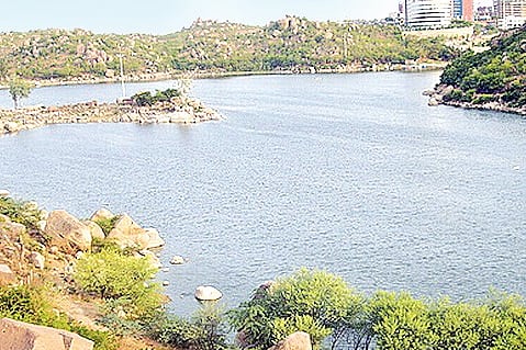 Report on encroachments on Durgam Cheruvu sought