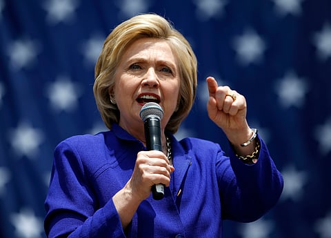 Democratic presidential candidate Hillary Clinton |AP