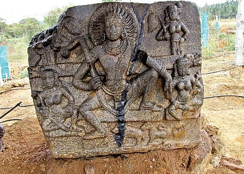 Archaeological team unearths 1,000-yr-old sculpture in Tirupur