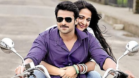 Actors Anushka and Prabhas