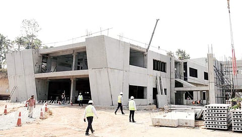 Construction in progress at GEMS Modern Academy at SmartCity, Kochi | Express