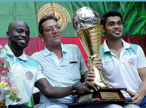 Mohun Bagan coach Sanjoy Sen (C) (File|EPS)
