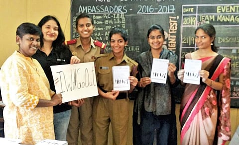 Women on ‘I will go out’ mission