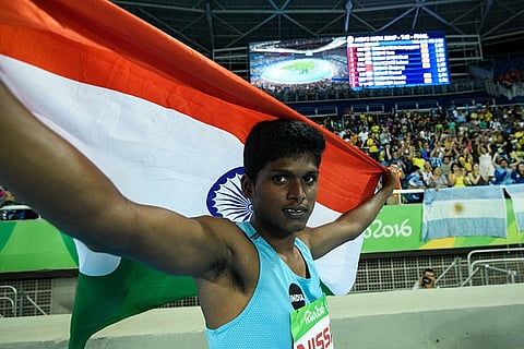 gold medallist at Rio Paralympics Mariyappan Thangavelu (File|AFP)