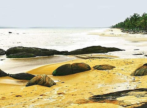 The Kappad beach in Calicut where Vasco da Gama landed in 1498