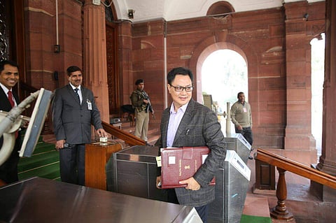Minister of State for Home Kiren Rijiju. | Express Photo Service