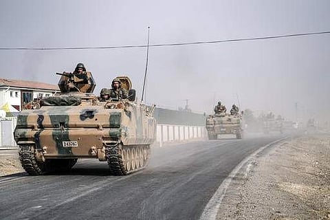 Turkey Syria. AP