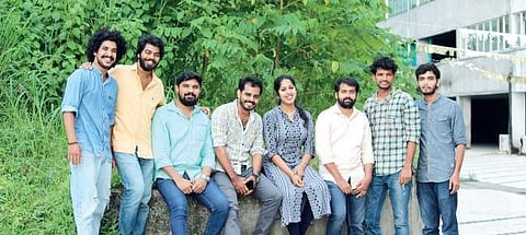Team Doptale: Vinu Joseph, Isaac Sam, Jomon George, Salin Sunny, Pooja M Menon, Issudeen Kaja, Rahul R S and Saleesh P P