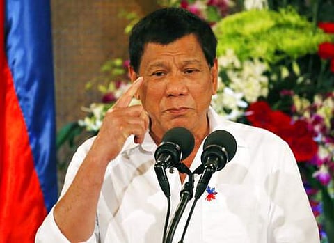 Philippine President Rodrigo Duterte. (File photo | AP)