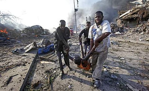 The bombing killed more than 300 people and wounded nearly 400. | AP