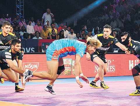 Jang Kun Lee of Bengal Warriors has been one of the stars of Pro Kabaddi League