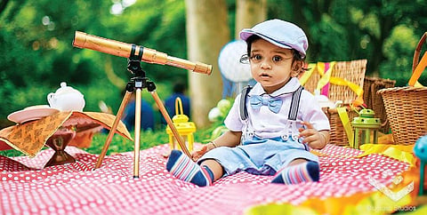 Tiny tots take a perfect shot
