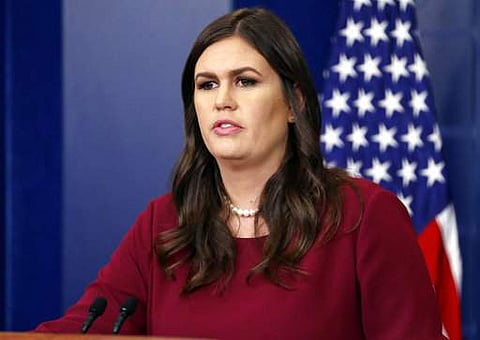 White House Press Secretary Sarah Huckabee Sanders | AP