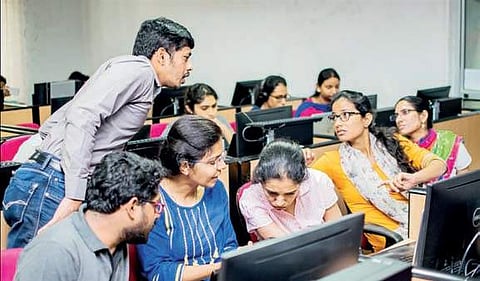 PG Students of UoH crack the hackathon with ease
