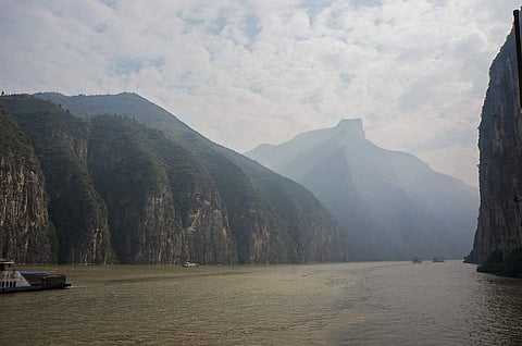 The Yangtze river in China.