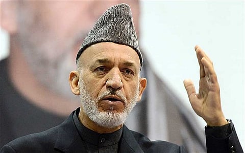 Former Afghanistan President Hamid Karzai. (EPS)