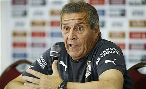 Uruguay coach Oscar Tabarez (File | AP)