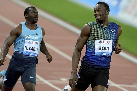 Usain Bolt (R) and Nesta Carter (File | PTI)