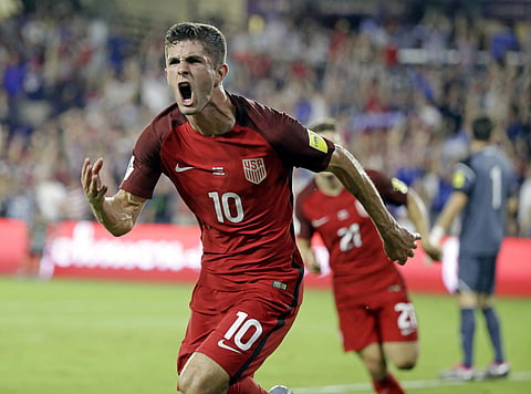 US male footballer of the Year Christian Pulisic | AP