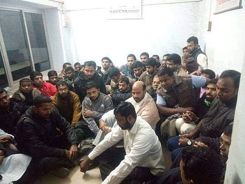 Picture posted on the Catholic Bishops’ Conference of India website as part of a statement condemning “the attack on carol-singing priests and seminarians in Madhya Pradesh”.